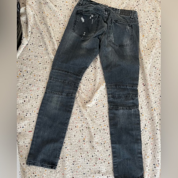 Square Zero mens moto jeans size 30 - Picture 4 of 10